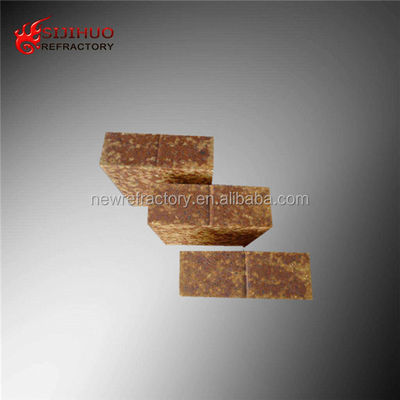 15% de SiC contenu en silicium mullite brique pour four rotatif norme 230*114*65/55mm