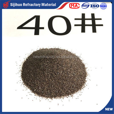 Densité en vrac 2,0-2,5 g/cm3 Alumine fondue brune calcinée pour bloc d'alumine