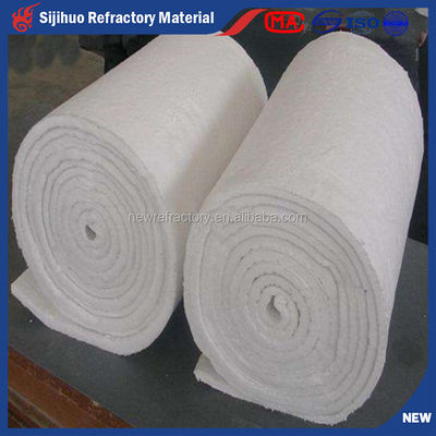 Couche réfractaire rigidifiante en fibres céramiques à densité de 64/96/128/160 kg/m3