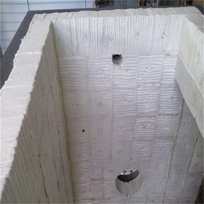 Couverture en fibres céramiques d'isolation thermique certifiée CE avec une teneur en MgO de 0,8-1%.2