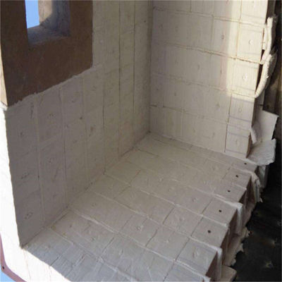 00,8-1,2% de teneur en MgO Couverture en fibres céramiques de silicate d'aluminium pour l'isolation des chaudières