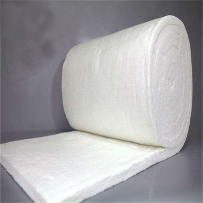 Matériau de revêtement ignifuge à haute pureté Alumine silicate Céramique en fibre de laine en blanc pur