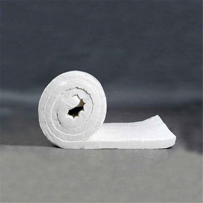 Matériau de revêtement ignifuge à haute pureté Alumine silicate Céramique en fibre de laine en blanc pur