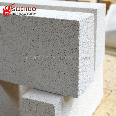 Bloc K23/26/28/30/32 Briques d'isolation mollite avec une teneur en SiC de 1,2-1,4%