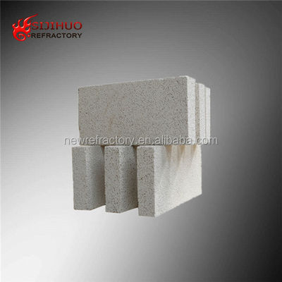 Briques d'isolation mullite réfractaires pour revêtement de four 230x114x65 mm