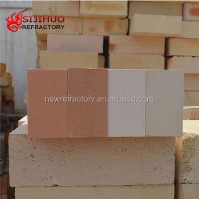 Briques isolantes en argile réfractaire pour fours industriels Bloc d'alumine rouge 25% ISO9001