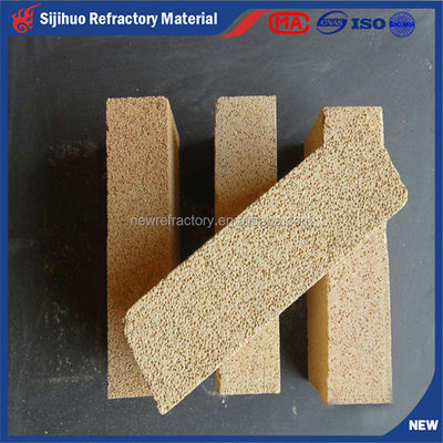 230x114x65 mm Briques isolantes réfractaires en aluminium haute densité basse pour revêtement de fours