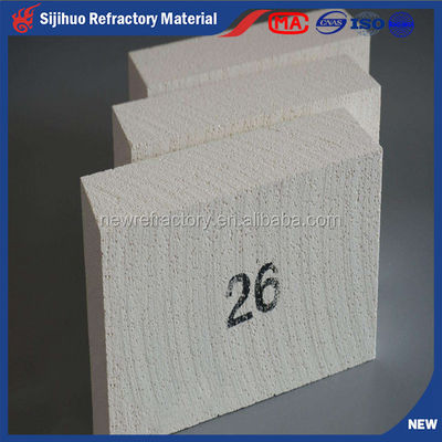 230x114x65mm Bloc de feu Blanc pur Mullite isolant thermique brique conservation de la chaleur