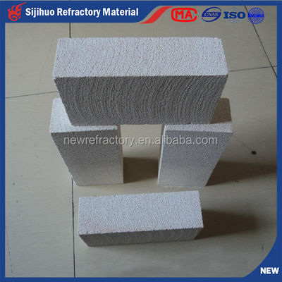 230x114x65mm Bloc de feu Blanc pur Mullite isolant thermique brique conservation de la chaleur