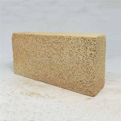 35 à 52% de teneur en Al2O3 Briques d'isolation légère en aluminium poly pour une isolation optimale