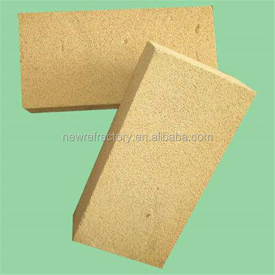 35 à 52% de teneur en Al2O3 Briques d'isolation légère en aluminium poly pour une isolation optimale