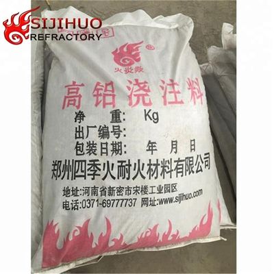 Ciment d'aluminate à haute réfractabilité pour 1,2% ~ 3,0% de bloc d'alumine CaO