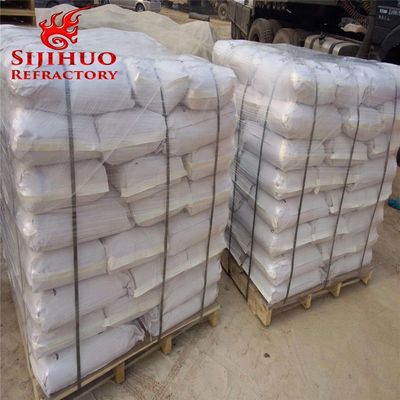 Fours à ciment coulé renforcé de fibres d'acier 1-3 mm 90-97% Al2O3