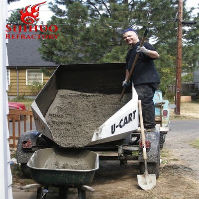Liner en acier en fibre de fonte avec une teneur en CaO de 1,2-1,7%
