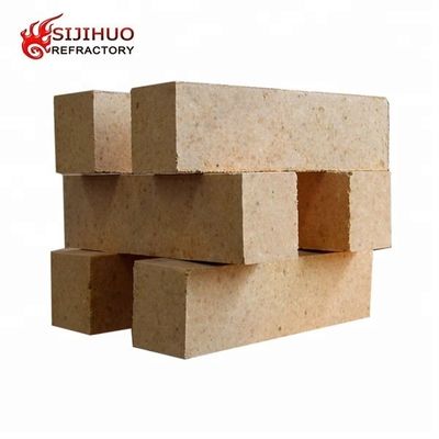 Bloc d'aluminium jaune en brique d'argile 230*114*65 mm pour les applications à haute température