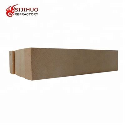 Bloc d'aluminium jaune en brique d'argile 230*114*65 mm pour les applications à haute température