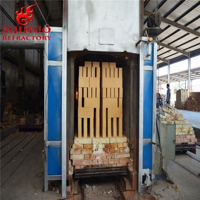 Bloc d'aluminium jaune en brique d'argile 230*114*65 mm pour les applications à haute température