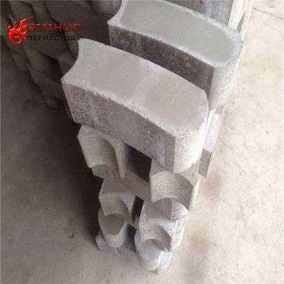 Brick à feu d'alumine de phosphate 75-85% Al2O3 Contenu 230x114x65 mm pour la construction de fours