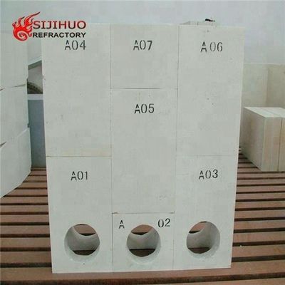 Petite teneur en SiC et densité de masse de 2,9 g/cm3 Briques de corindon mullite pour la construction