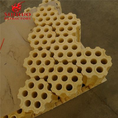 50 à 65% de SiO2 Contenu de briques d'argile de feu pour la construction de poêles à chaud à haute pression durables