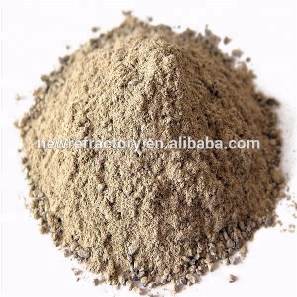 2.4-3.15 g/cm3 Densité en vrac Ciment réfractaire isolant pour four en 2018