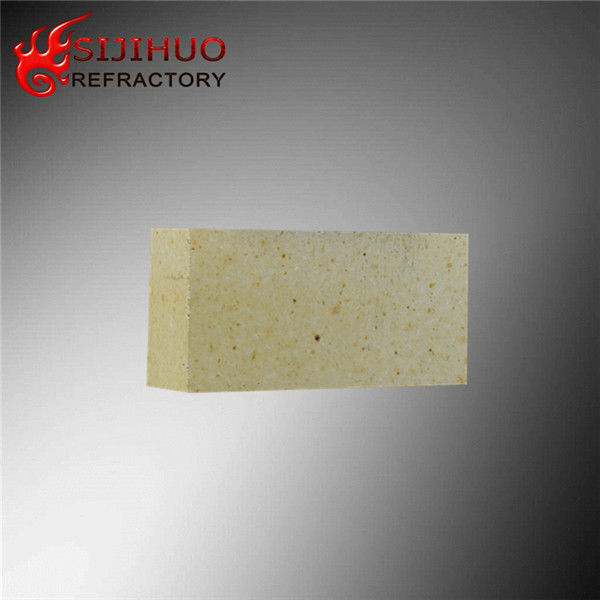 Contenu en SiO2 % 50%-65% Résistance alcaline Brique de feu en aluminium jaune pour four rotatif